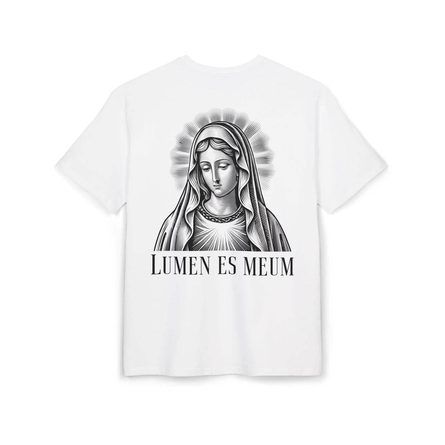 IN LUX • DAMEN PREMIUM OVERSIZE T-SHIRT LUMEN white 2