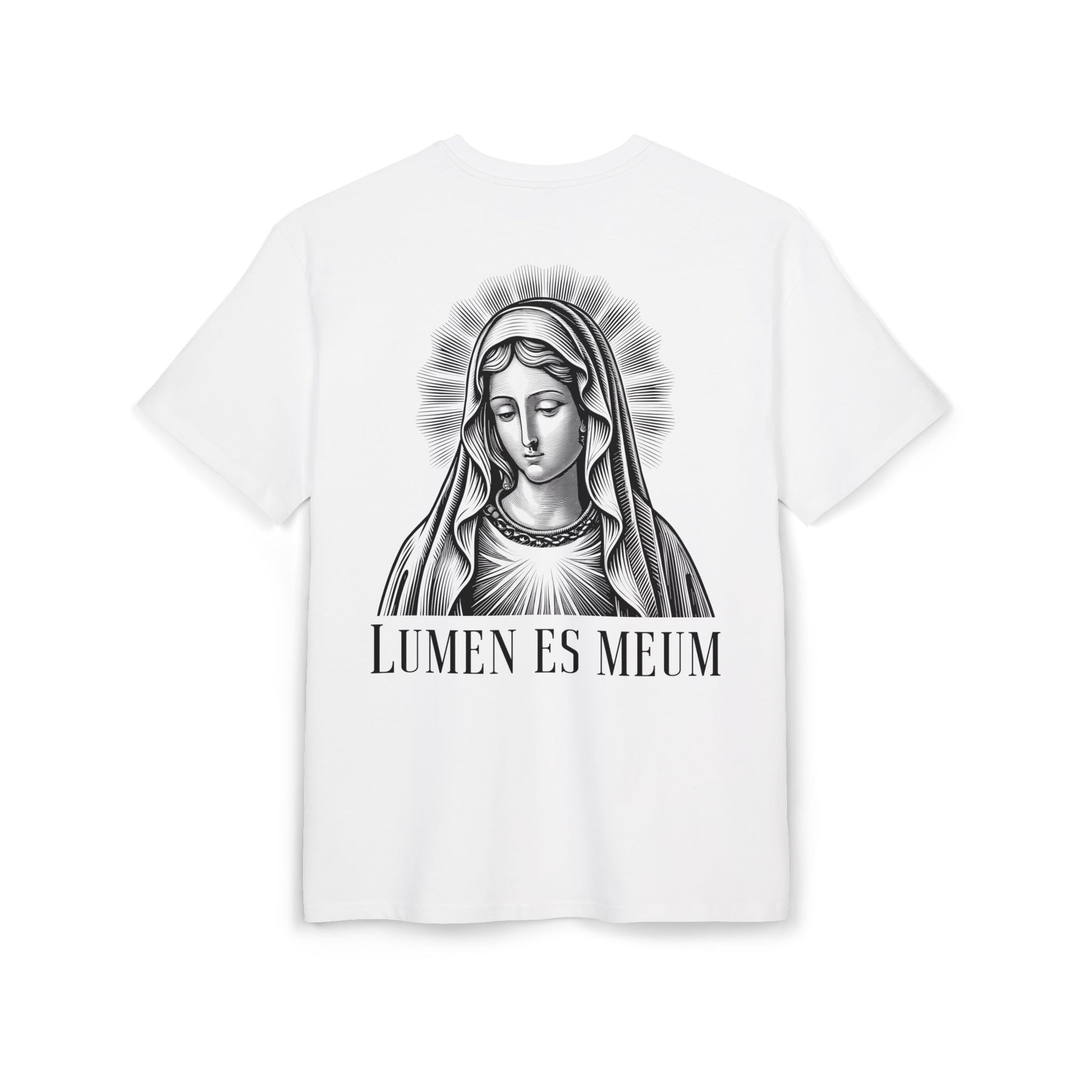 IN LUX • DAMEN PREMIUM OVERSIZE T-SHIRT LUMEN white 2