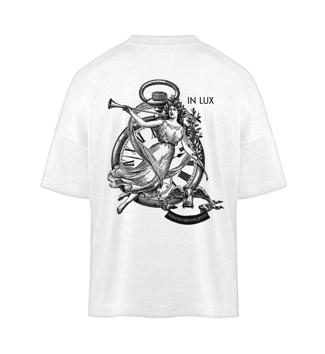 IN LUX • HERREN OVERSIZED T-SHIRT TIME back