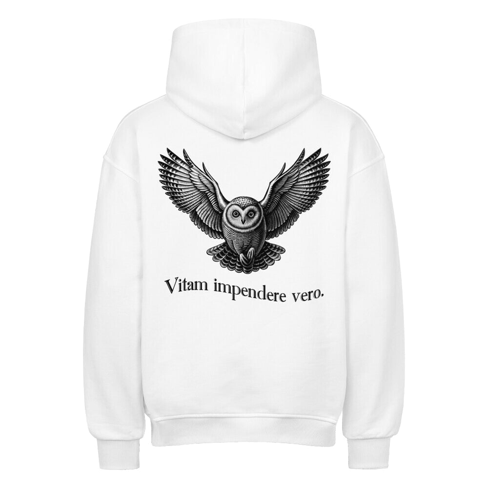 IN LUX • HERREN PREMIUM HOODIE VITAM IMPENDERE
Stylischer Premium-Hoodie für Herren. Mit coolem Print VITAM IMPENDERE VERO • Lat.: Nach der Wahrheit leben.
www.in-lux.de